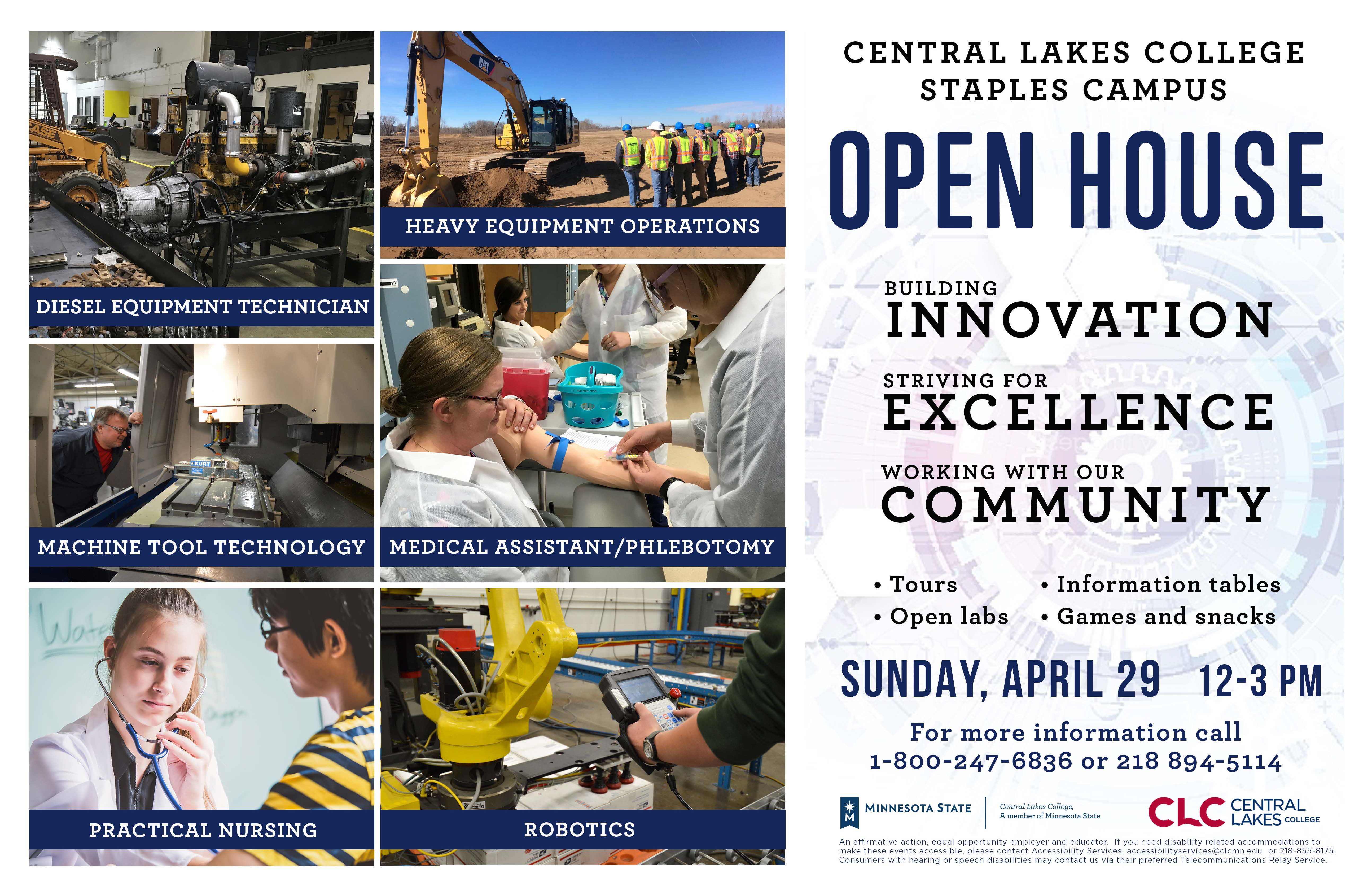 CLC holding Staples campus open house CLC News