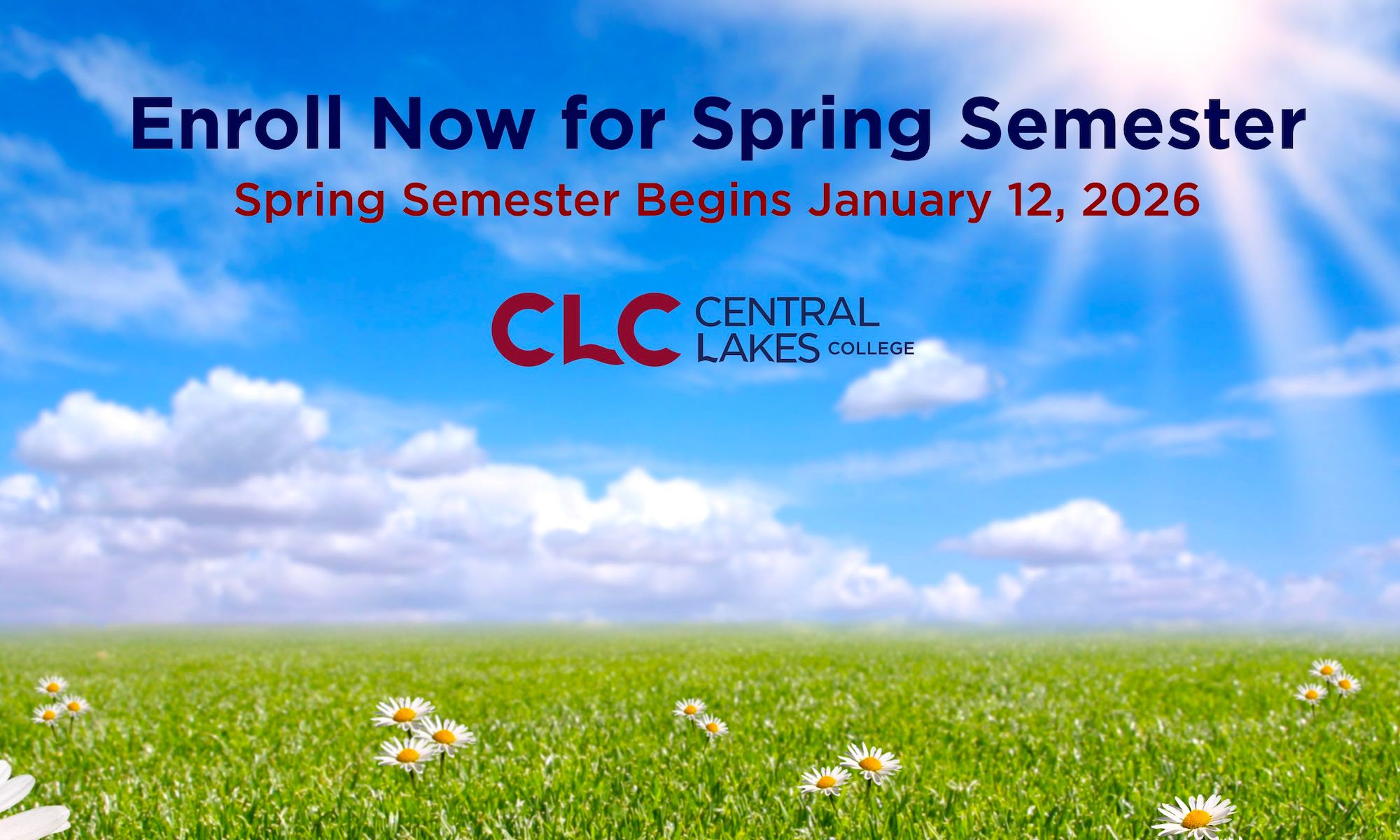 Enroll for Spring Semester 2026