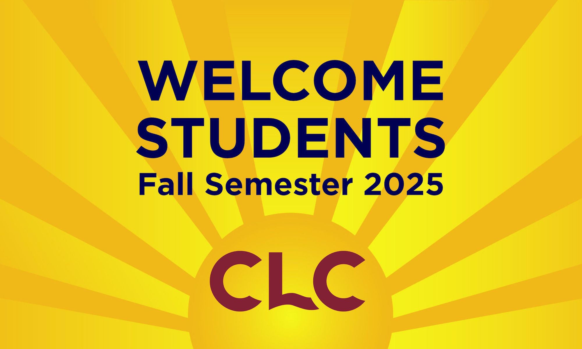 Welcome Students