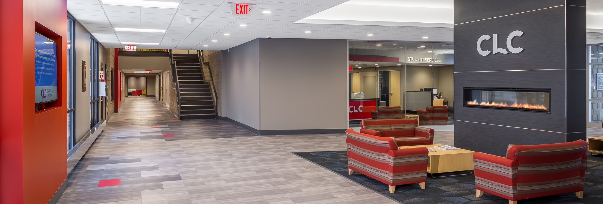 staples campus interior