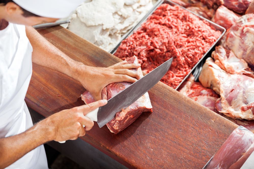 meat cutting