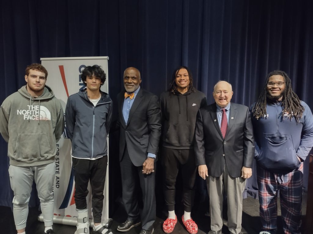 alan page with students