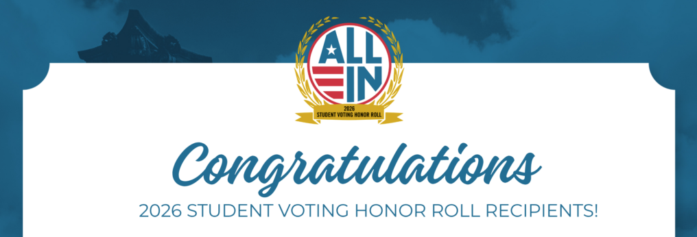 CLC Student Recognized as 2026 ALL IN Campus Democracy Challenge Award Recipient 