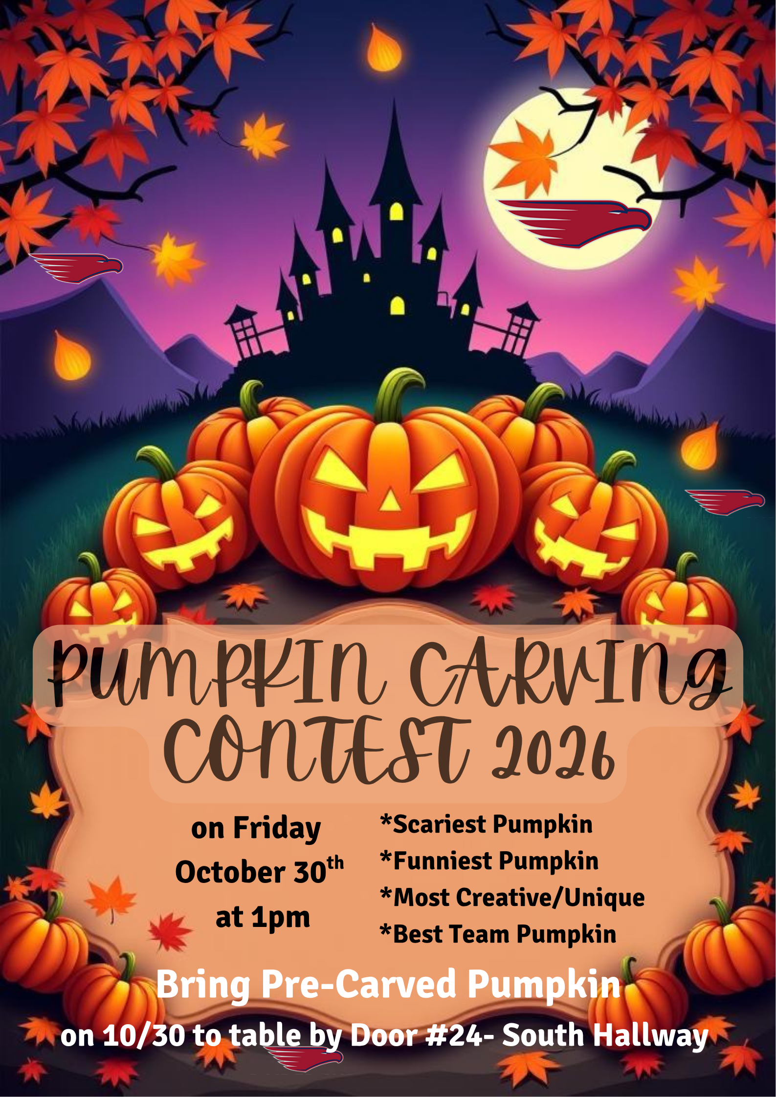 Poster – Pumpkin Carving Contest 2026 (1)